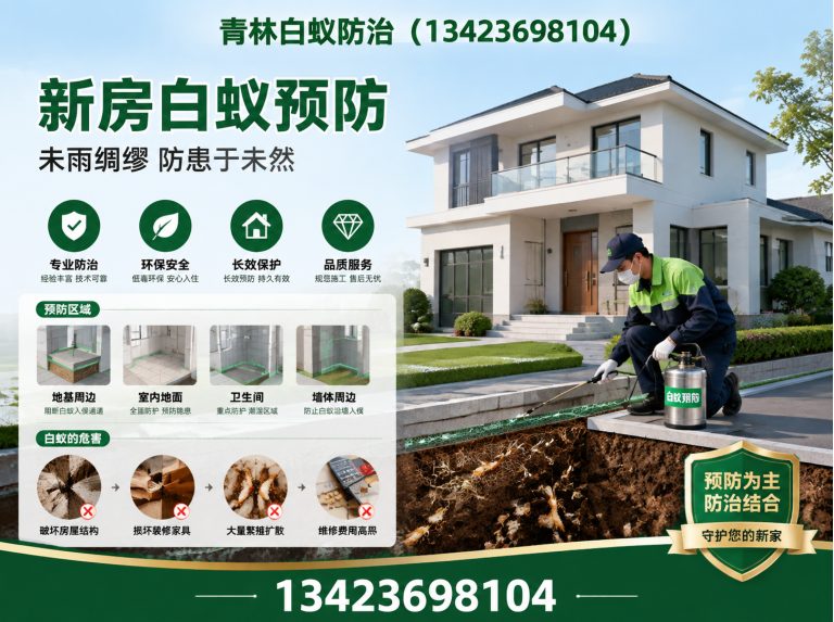 越秀区家庭白蚁防治展示图
